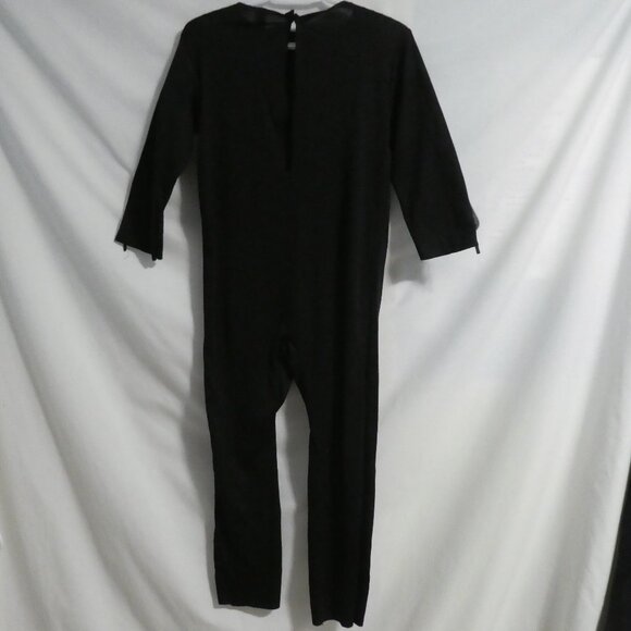 Black Skeleton Halloween Costume Without Skull, Gloves and Feet | Kids 8-10 - Picture 2 of 16